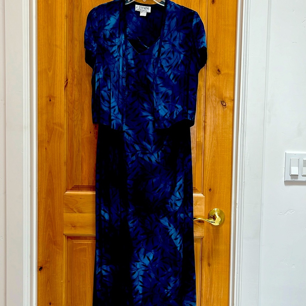 J. Stevens by Carol Escritor two-piece maxi dress